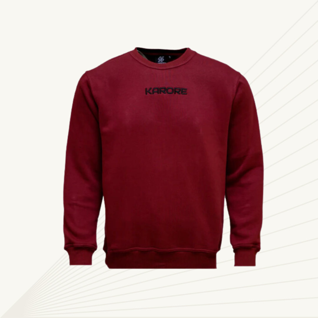 Karore Maroon Sweatshirt